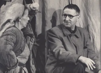 Helene Weigel und Bertolt Brecht