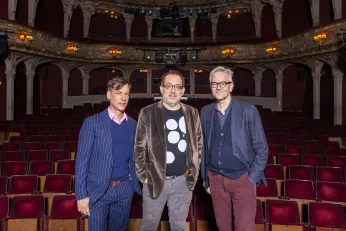 Pressegespräch Berliner Ensemble "Dreigroschenoper" mit Adam Benzwi, Barrie Kosky und Oliver Reese