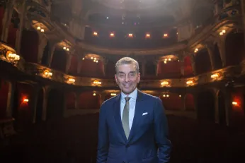 Michel Friedman im Großen Haus des Berliner Ensembles