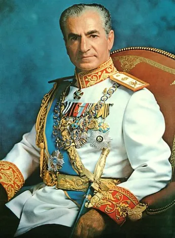 Mohammad Reza Pahlavi im Jahr 1973