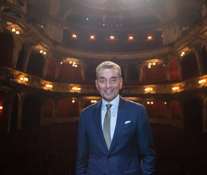 Michel Friedman im Großen Haus des Berliner Ensembles